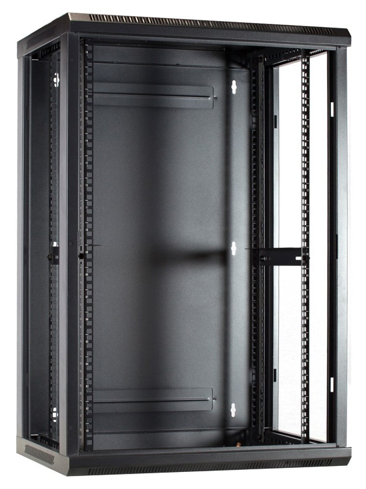 Miniatuur van 18U Wandkast met glazen deur 600x450x900mm (DS6418)