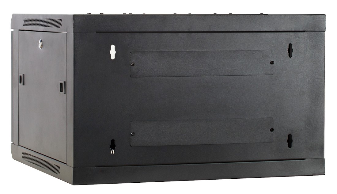 Miniatuur van 6U Wandkast met glazen deur 600x600x368mm (DS6606)