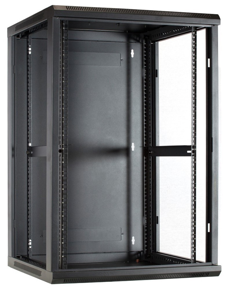 Miniatuur van 18U Wandkast met glazen deur 600x600x900mm (DS6618-WAND)