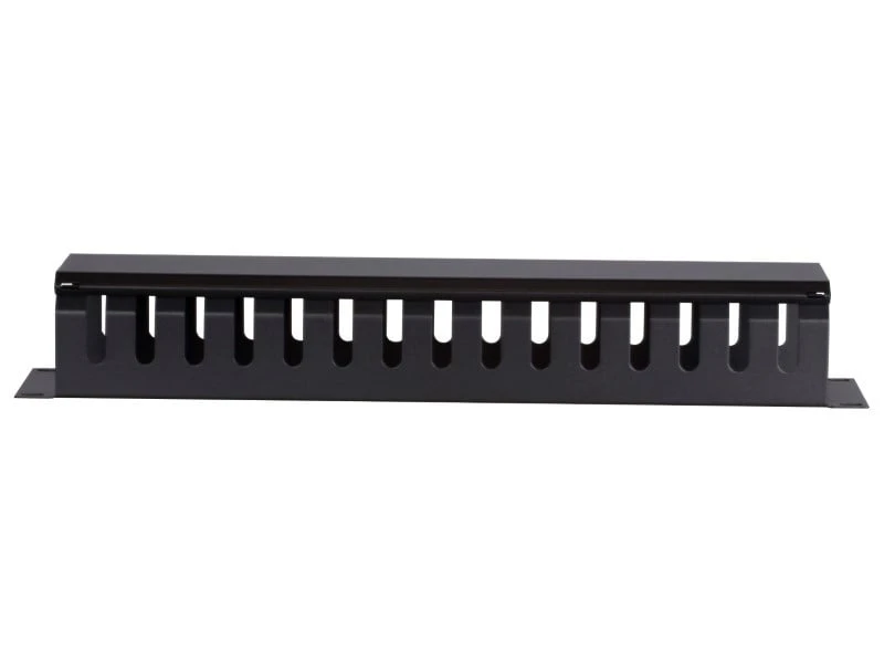 Miniatuur van Metalen kabelgoot/houder met schuifbare bedekking plaat voor 19 inch patchkast - 2U (DS-1902-2U)