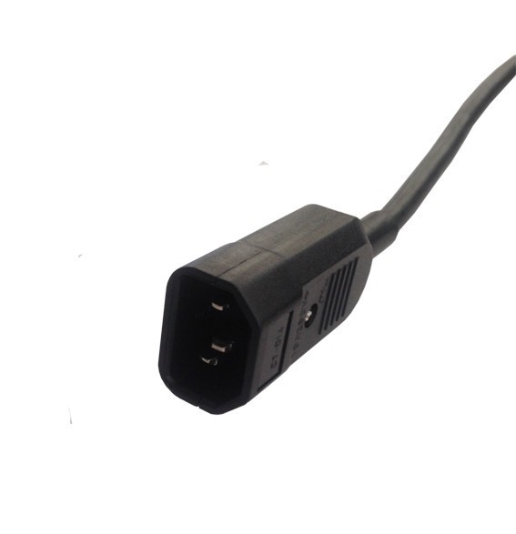 Miniatuur van 19 inch 8-voudige stekkerdoos met C14 stekker - zwart (DS-8PDU-C14)