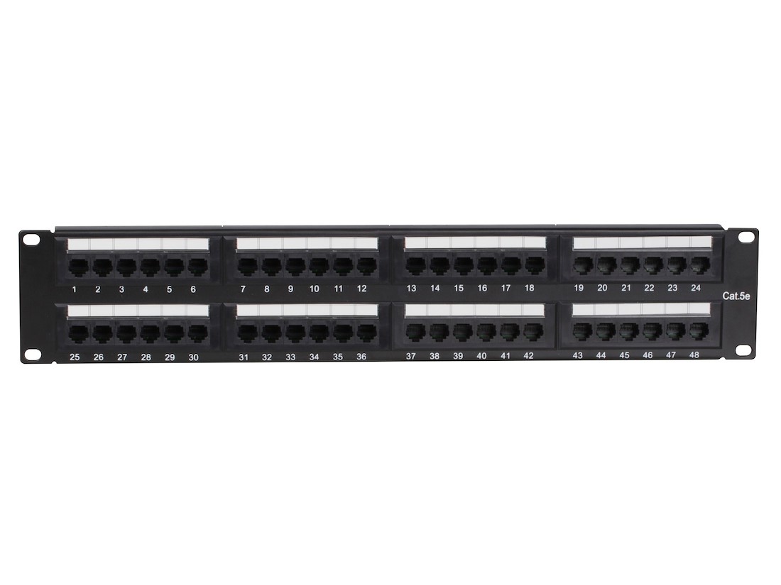 Miniatuur van Patchpaneel Cat5e UTP 48-poorts (DS-Patch5-48UTP)