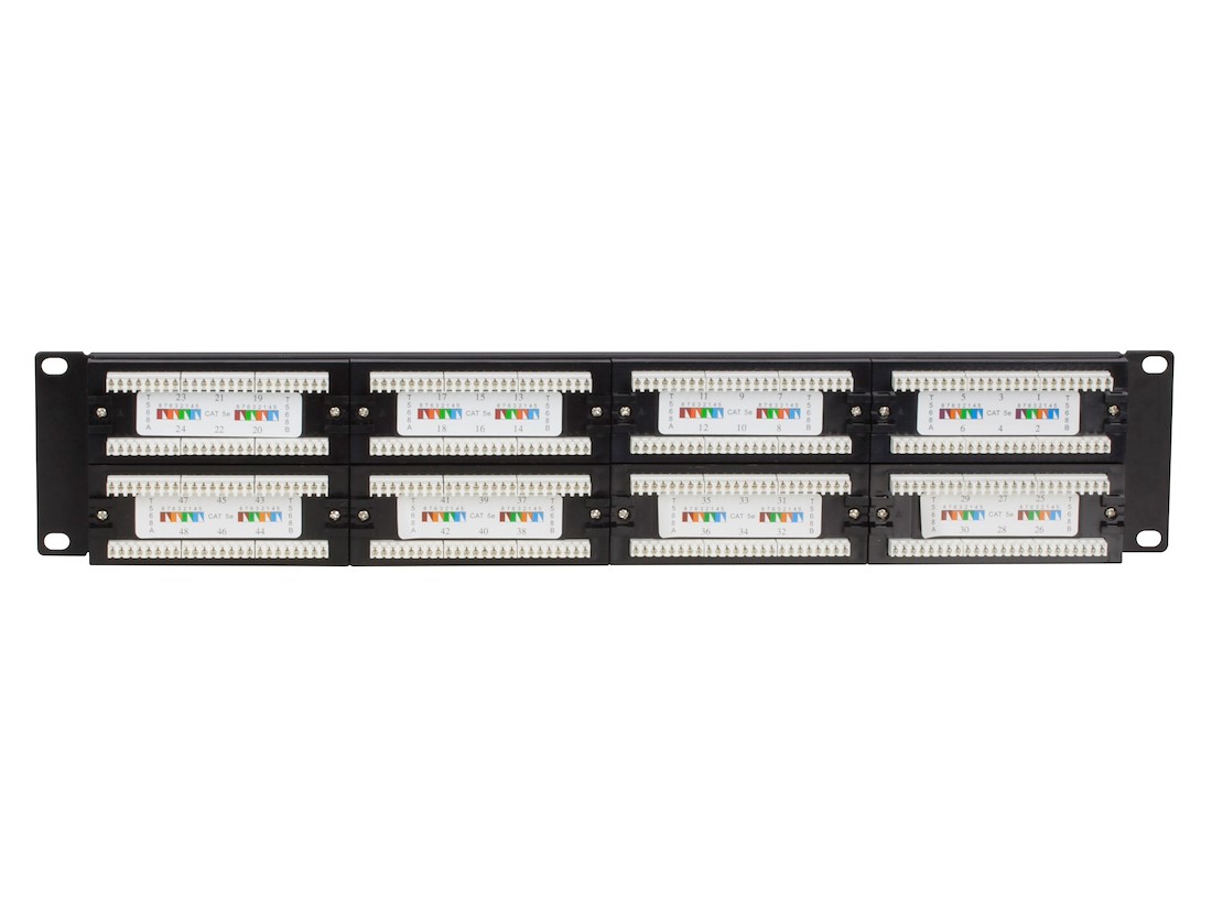 Miniatuur van Patchpaneel Cat5e UTP 48-poorts (DS-Patch5-48UTP)