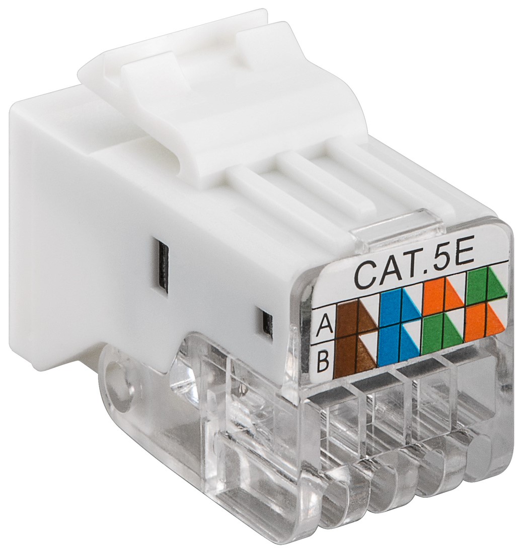 Miniatuur van CAT5e UTP Keystone Connector - Toolless (DS-KC-UTP5-TL)