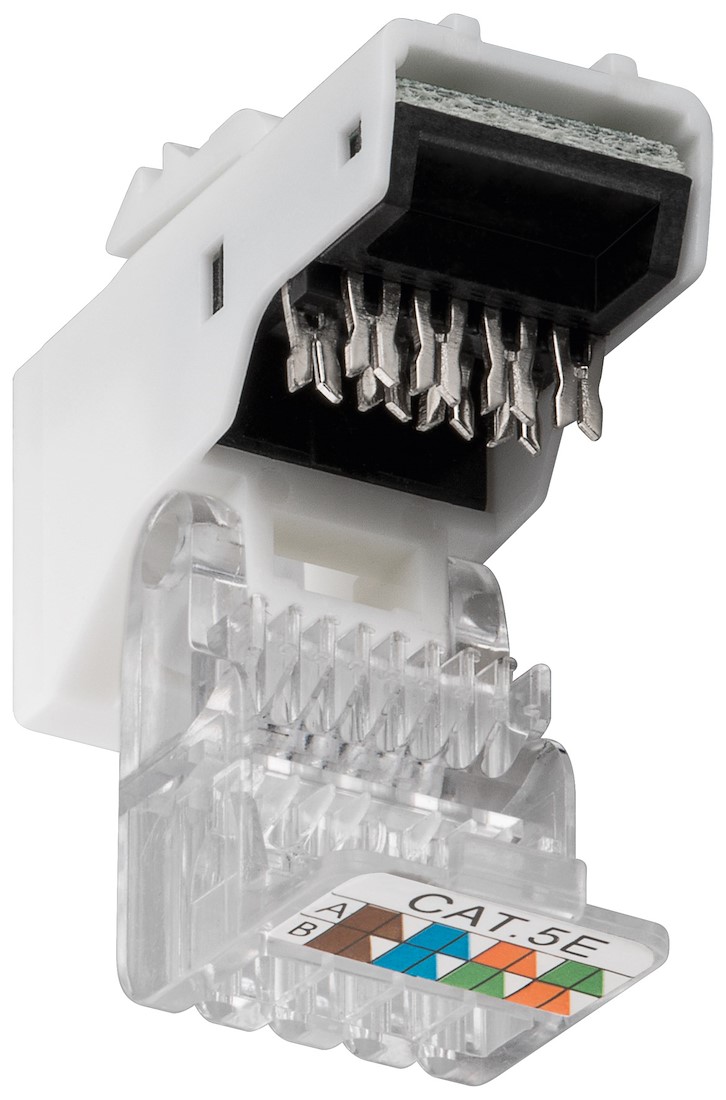 Miniatuur van CAT5e UTP Keystone Connector - Toolless (DS-KC-UTP5-TL)