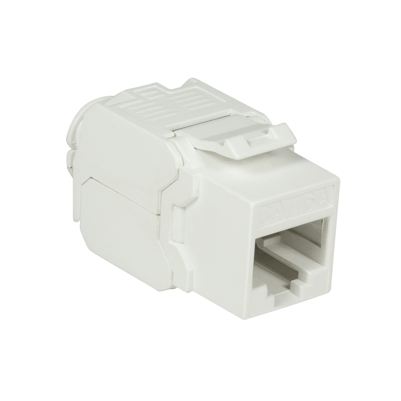 Miniatuur van CAT6a UTP Keystone Connector - Toolless - Wit (DS-KC-UTP6A-TL-W)