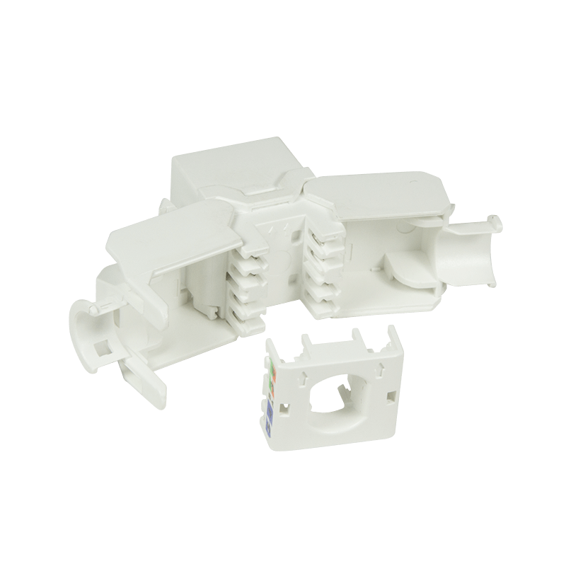 Miniatuur van CAT6a UTP Keystone Connector - Toolless - Wit (DS-KC-UTP6A-TL-W)
