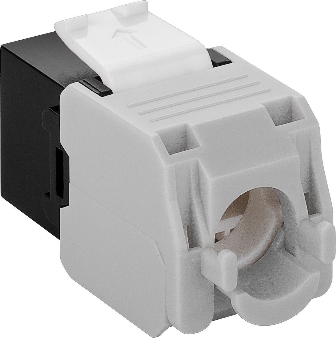 Miniatuur van CAT6a UTP Keystone Connector - Toolless - Zwart (DS-KC-UTP6A-TL-1)