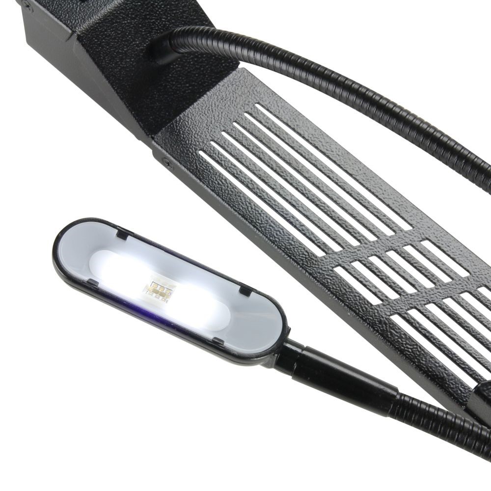 Miniatuur van 19 inch gooseneck LED verlichting + dimmer - wit/blauw (DS-LT-G3)