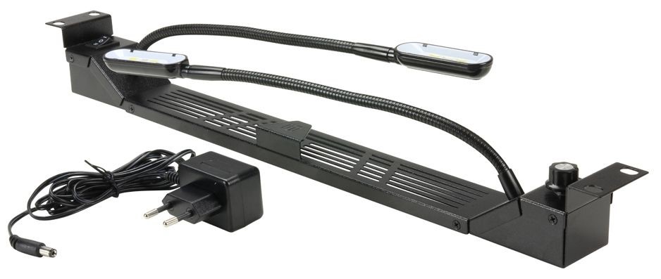 Miniatuur van 19 inch gooseneck LED verlichting + dimmer - wit/blauw (DS-LT-G3)