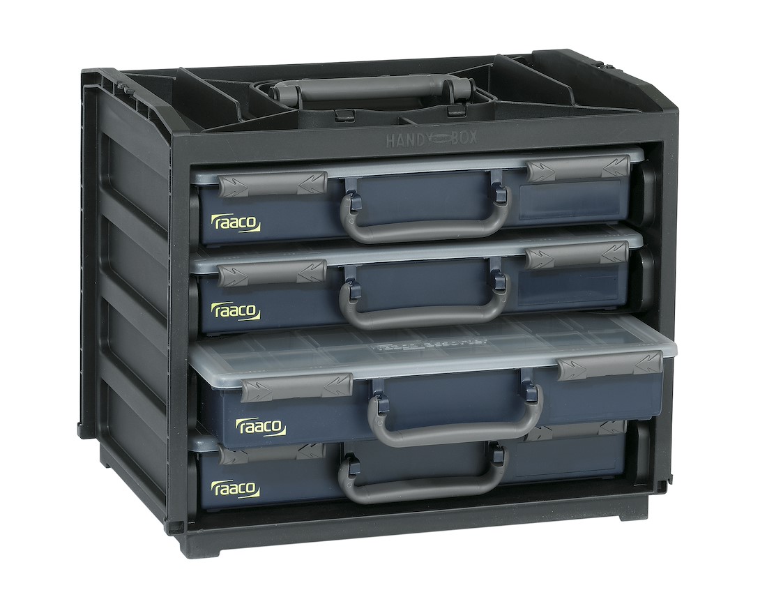 Miniatuur van RAACO assortimentsdoos Handy Box compleet met 4 assortimentsdozen (136242)