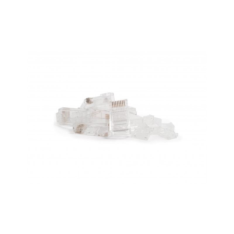Miniatuur van RJ45 connector CAT6a unshielded - alleen voor soepele kern - per 10 stuks (DC-RJ45-UTP6A-10PCE)