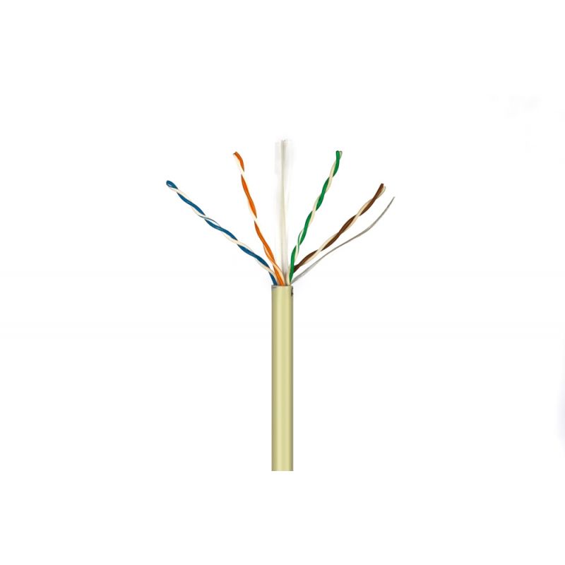 Miniatuur van Danicom CAT6 U/UTP kabel soepel PVC rol van 100 meter - grijs (DC-UTP6-100-FCA)