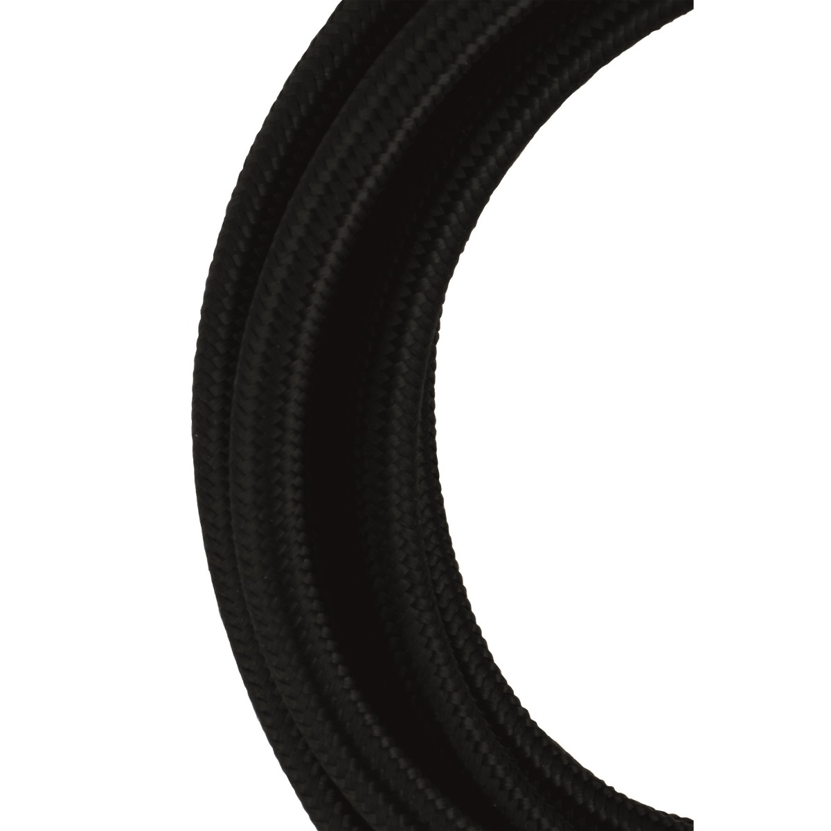 Miniatuur van Bailey textielsnoer 3 meter 2x0.75 mm2 - zwart (139672)
