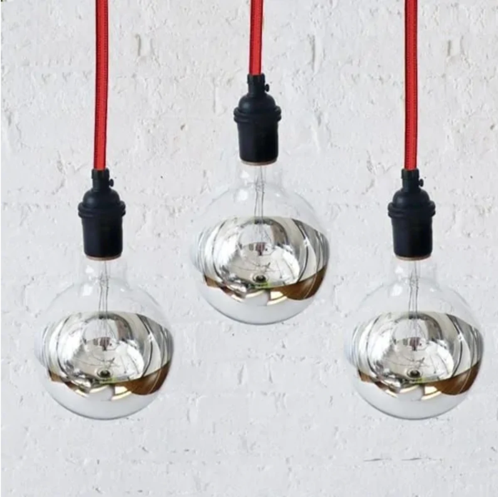 Miniatuur van Bailey textielsnoer 3 meter 2x0.75 mm2 - rood (139676)