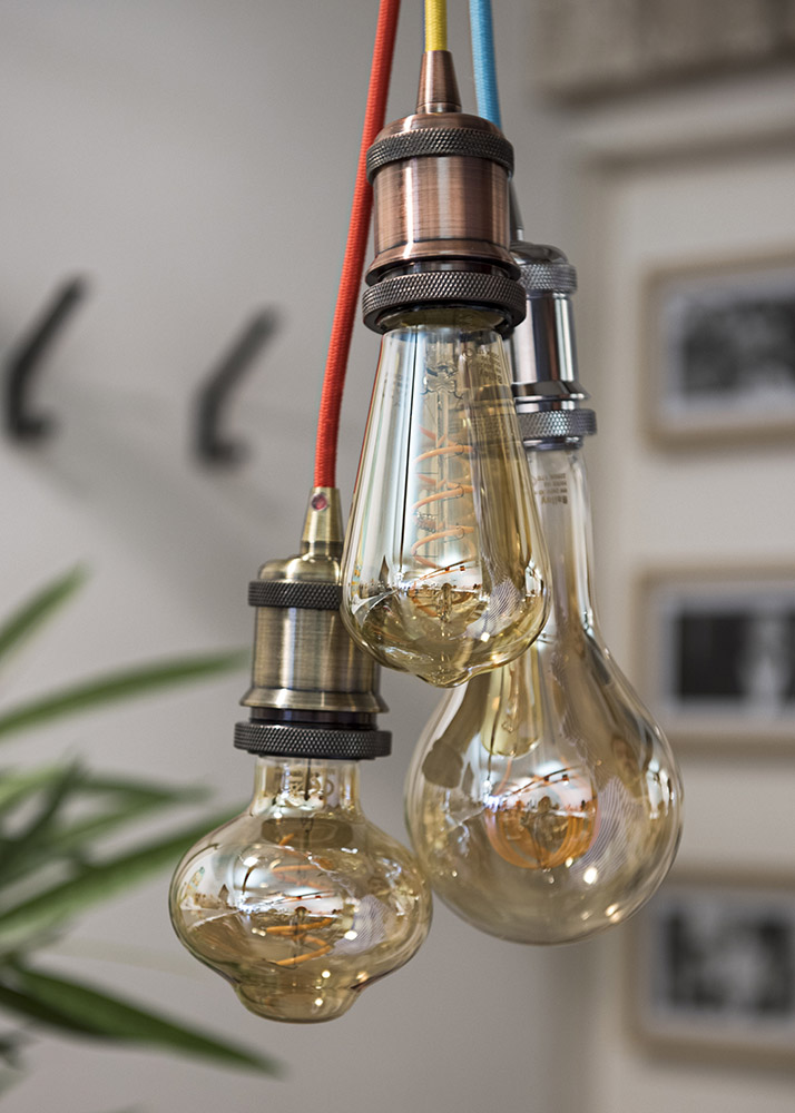 Miniatuur van Bailey textielsnoer 3 meter 2x0.75 mm2 - rood (139676)