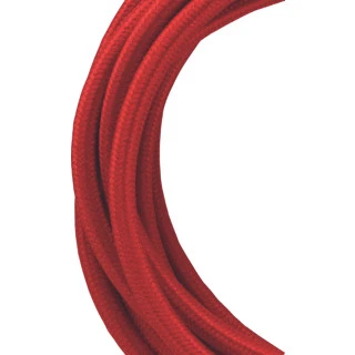 Miniatuur van Bailey textielsnoer 3 meter 2x0.75 mm2 - rood (139676)
