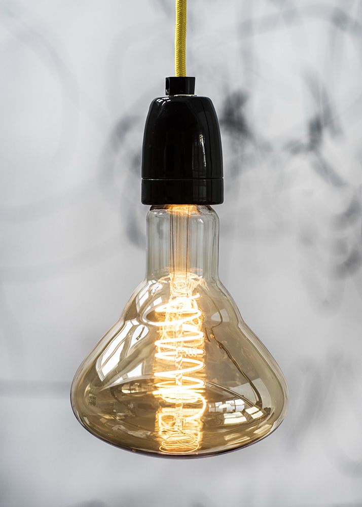 Miniatuur van Bailey textielsnoer 3 meter 2x0.75 mm2 - geel (139677)