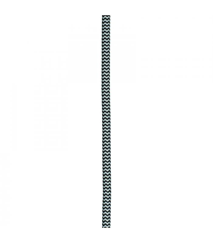 Miniatuur van Bailey textielsnoer 3 meter 2x0.75 mm2 - zwart/wit (139685)