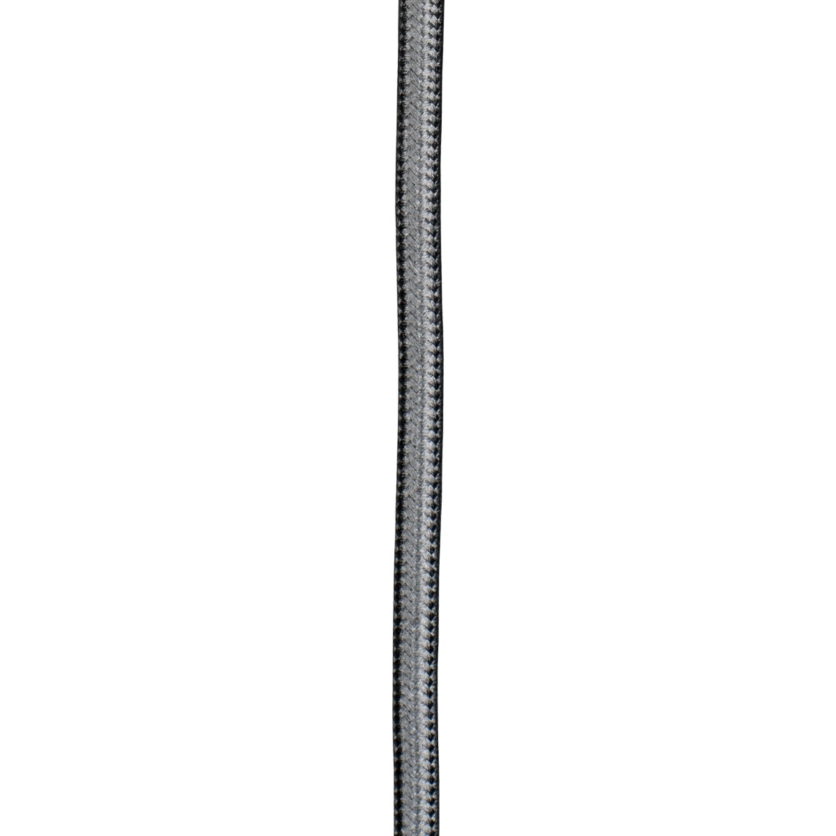 Miniatuur van Bailey textielsnoer 3 meter 2x0.75 mm2 - metallic zilver (140312)