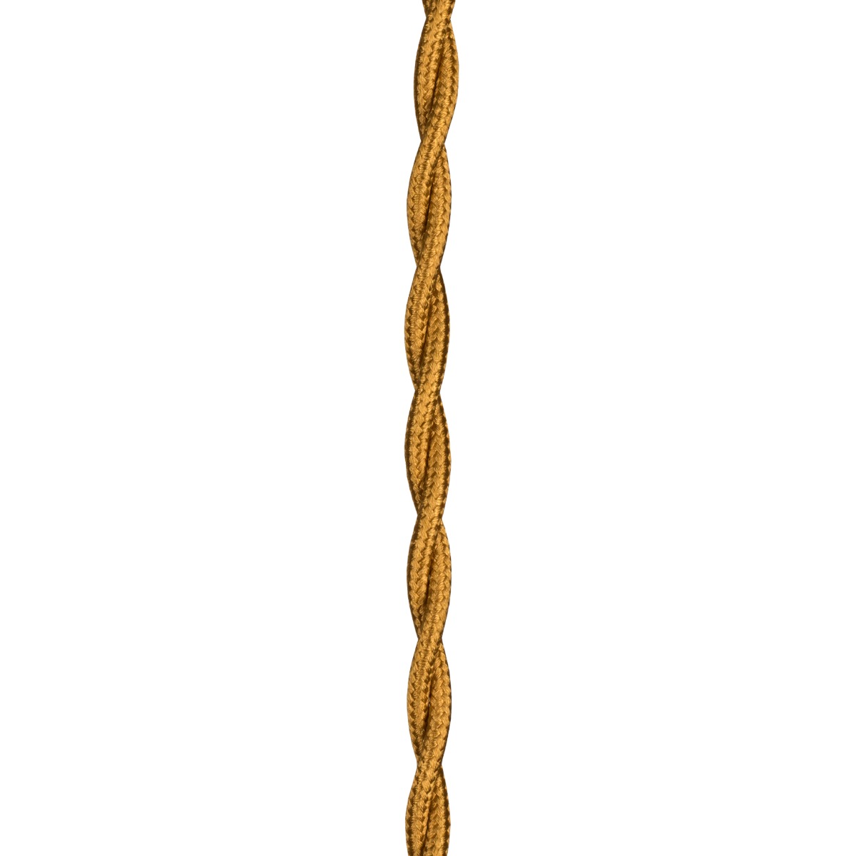 Miniatuur van Bailey textielsnoer 3 meter 2x0.75 mm2 - metallic goud gedraaid (140314)