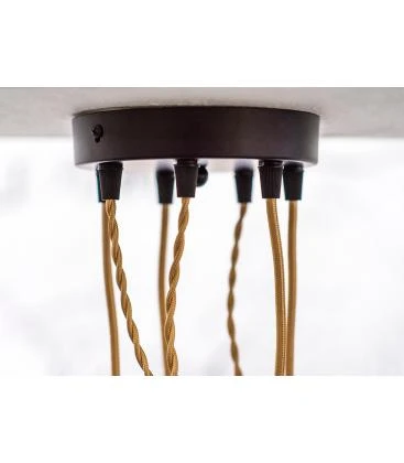 Miniatuur van Bailey textielsnoer 3 meter 2x0.75 mm2 - metallic goud gedraaid (140314)