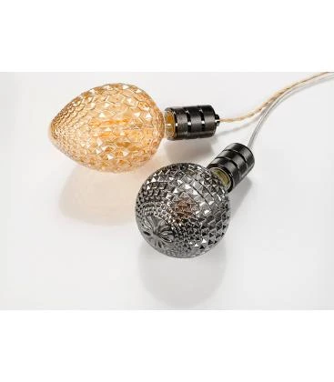 Miniatuur van Bailey textielsnoer 3 meter 2x0.75 mm2 - metallic champagne gedraaid (140316)