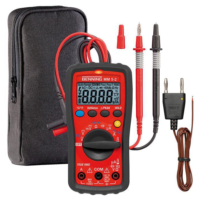 Miniatuur van Benning MM 5-2 digitale multimeter TRUE RMS (044071)