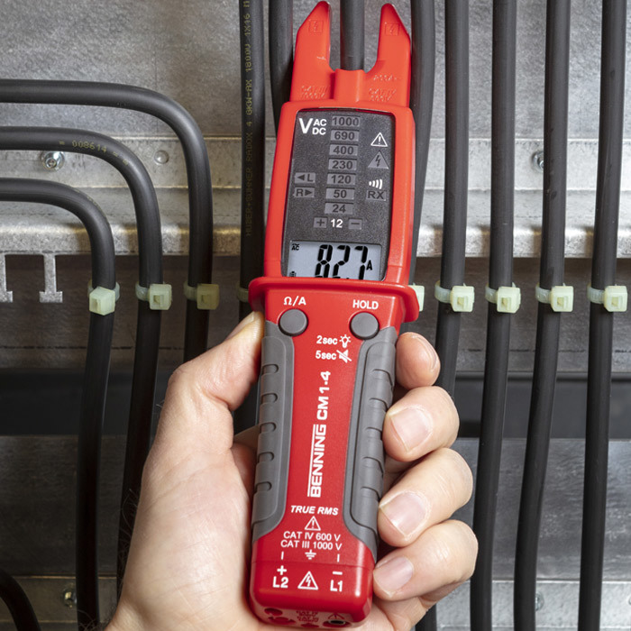 Miniatuur van Benning CM 1-4 open stroomtang-multimeter TRUE RMS (044686)