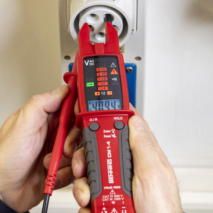 Miniatuur van Benning CM 1-4 open stroomtang-multimeter TRUE RMS (044686)