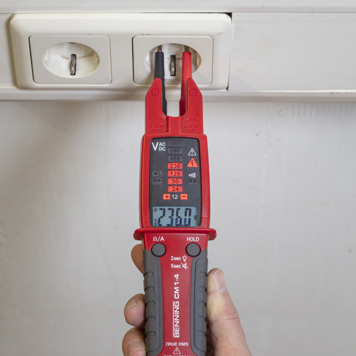 Miniatuur van Benning CM 1-4 open stroomtang-multimeter TRUE RMS (044686)