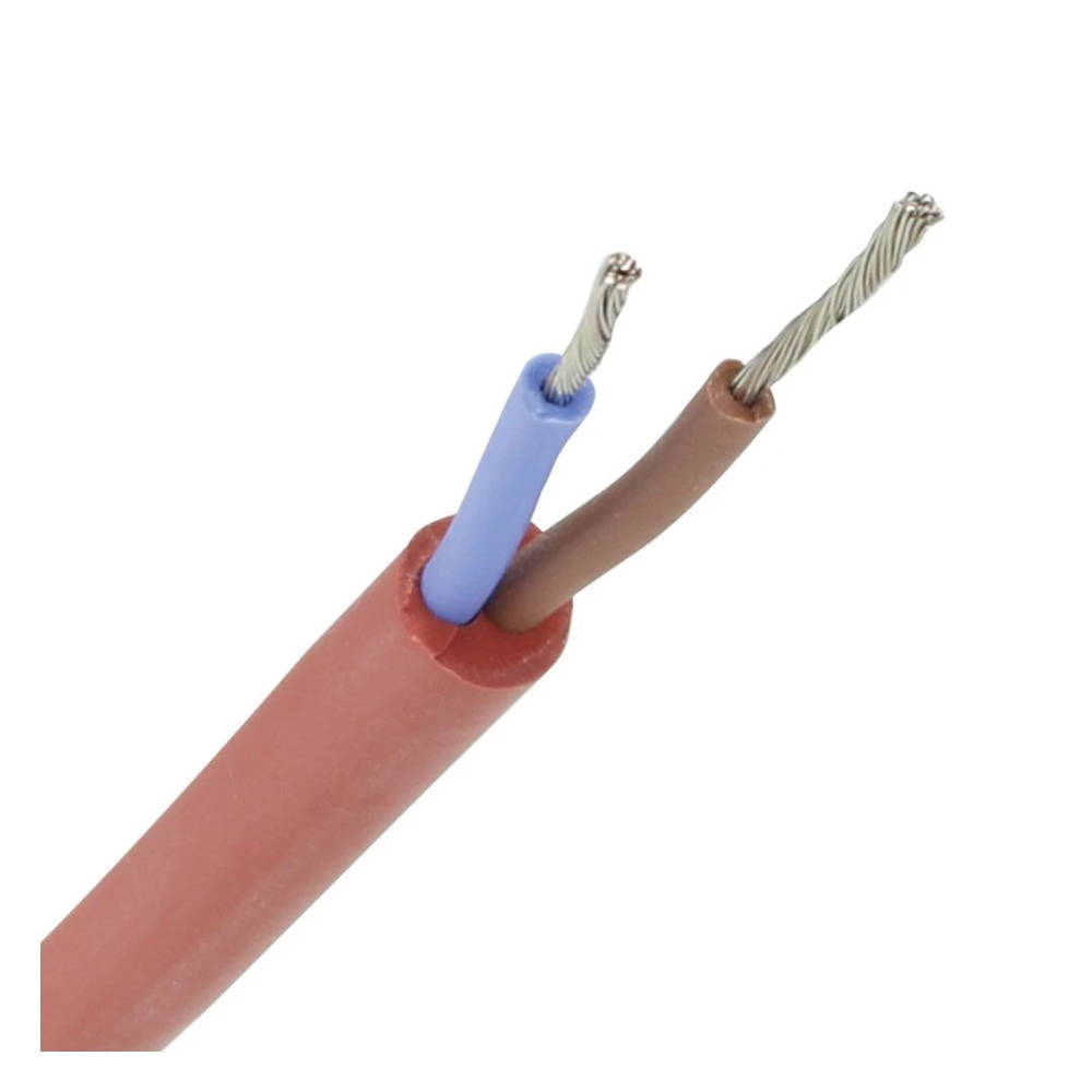 Miniatuur van SIHF siliconenkabel 2x2.5mm2 per haspel 500 meter