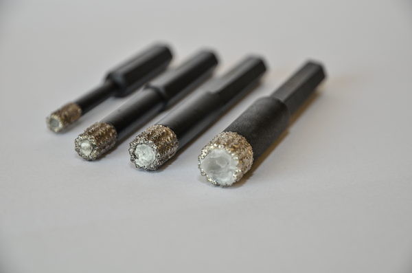 Miniatuur van TIP diamantboor tegelboor droog (wax gekoeld) zeskant 8mm (TDB6K-8)