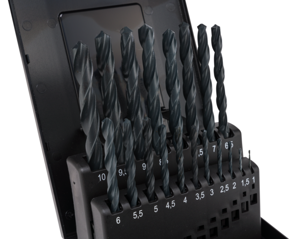 Miniatuur van TIP metaalboorcassette 19-delig rolgewalst (MBC-19D)