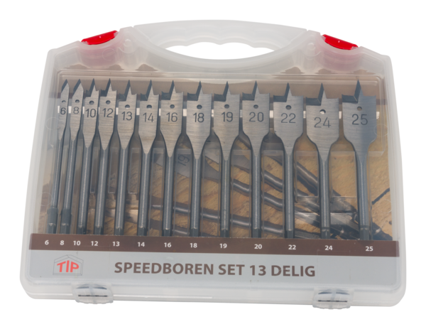 Miniatuur van TIP speedborenset 13-delig 6 t/m 25mm (TSBSET-13D)