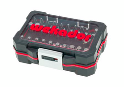 Miniatuur van Wekador bitbox 32 delig pozidriv PZ, Philips PH, zs, TX, dubbelbits waterproof (WBB-W32)
