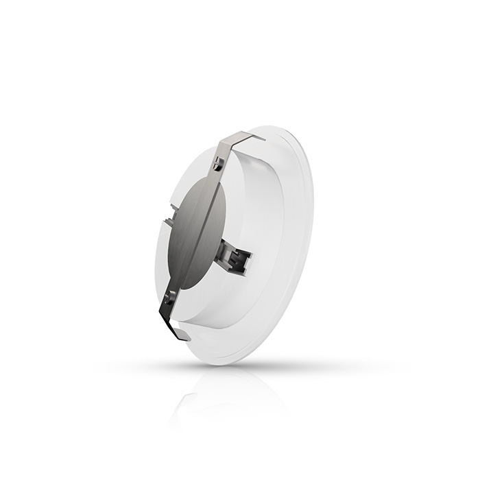 Miniatuur van INTERLight inbouwspot set dimbaar rond wit 4W 260lm 2700K incl. driver Ø65mm - zaagmaat Ø58mm IP44 (IL-CBSET27W)