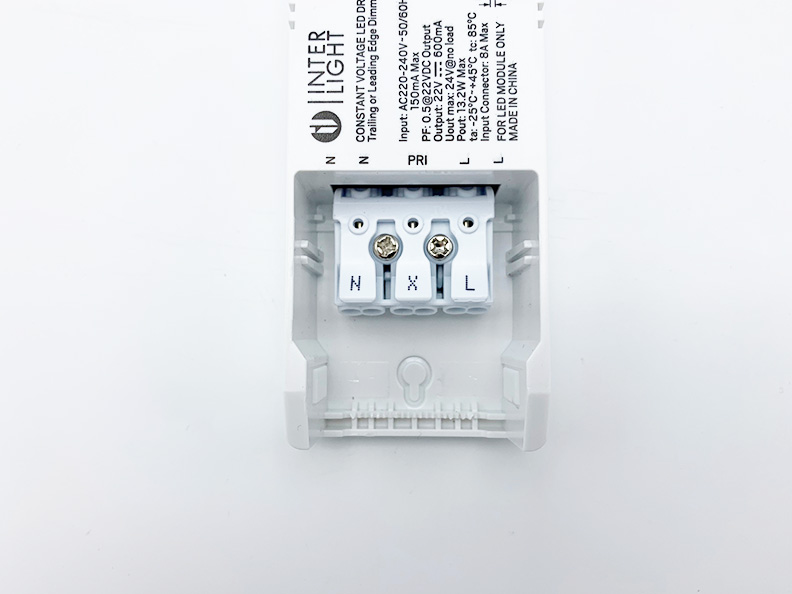 Miniatuur van INTERLight inbouwspot set dimbaar rond wit 4W 260lm 2700K incl. driver Ø65mm - zaagmaat Ø58mm IP44 (IL-CBSET27W)