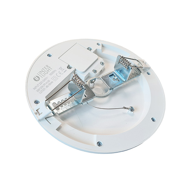 Miniatuur van INTERLight downlighter 8/12W 600/690lm CCT zaagmaat Ø80/160mm Ø180mm IP44 - wit (IL-DN180KS)