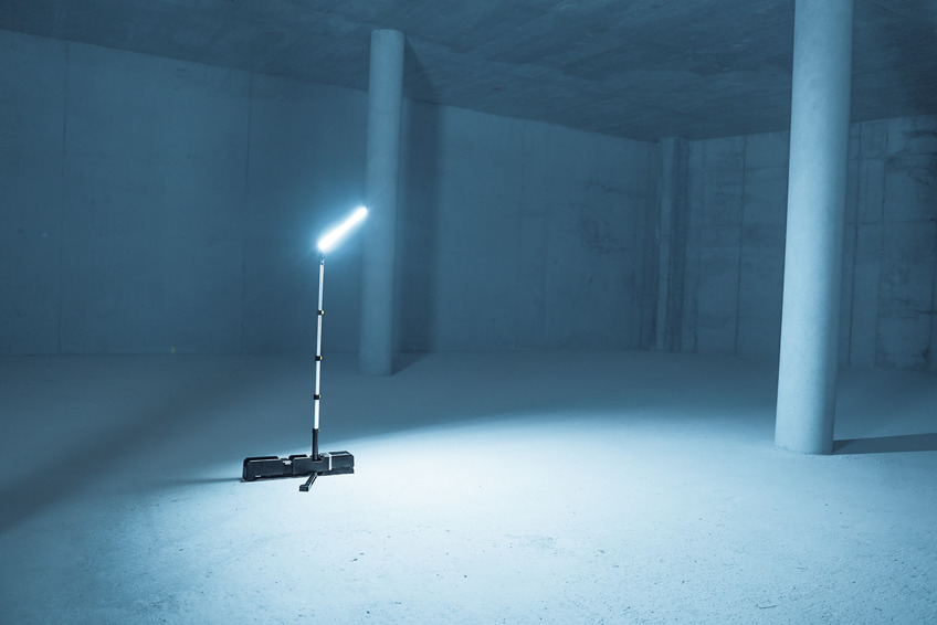 Miniatuur van BRENNENSTUHL multi batterij LED-telescoop bouwlamp maximale hoogte 140 cm 7700lm (1173700004)