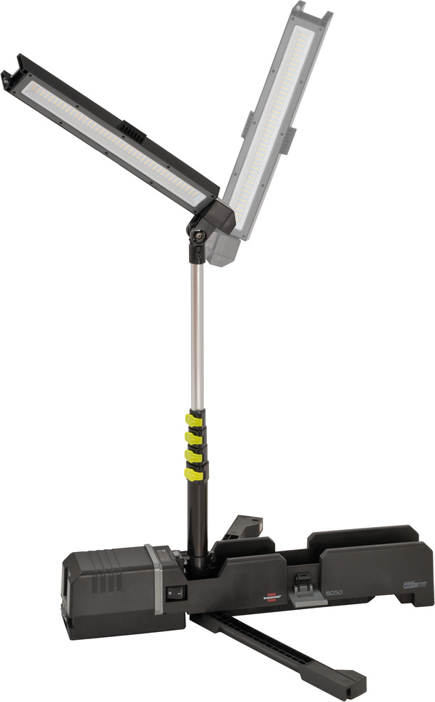 Miniatuur van BRENNENSTUHL multi batterij LED-telescoop bouwlamp maximale hoogte 140 cm 7700lm (1173700004)
