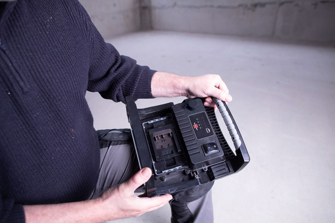 Miniatuur van BRENNENSTUHL werklamp compatible met verschillende 18V accu's en stekker 5 meter 60W 6200lm - 6050 MH (1173140600)