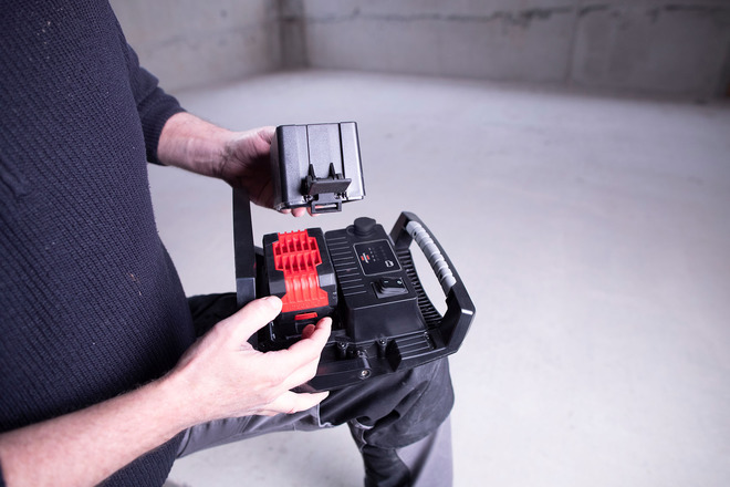 Miniatuur van BRENNENSTUHL werklamp compatible met verschillende 18V accu's en stekker 5 meter 60W 6200lm - 6050 MH (1173140600)