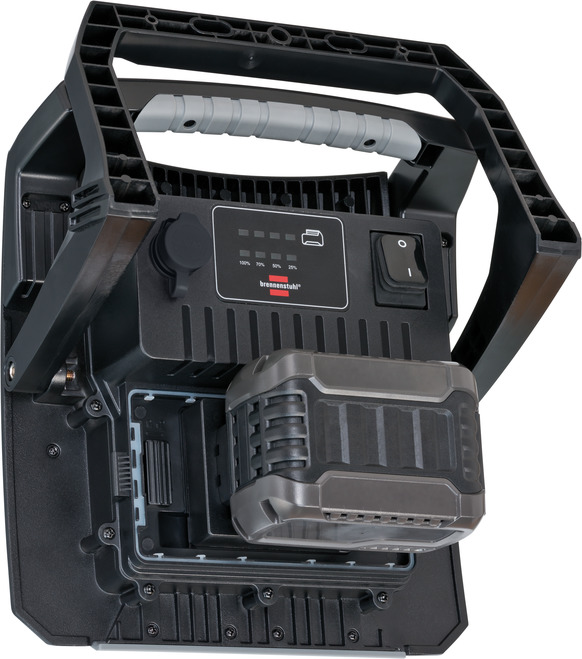 Miniatuur van BRENNENSTUHL werklamp compatible met verschillende 18V accu's en stekker 5 meter 60W 6200lm - 6050 MH (1173140600)