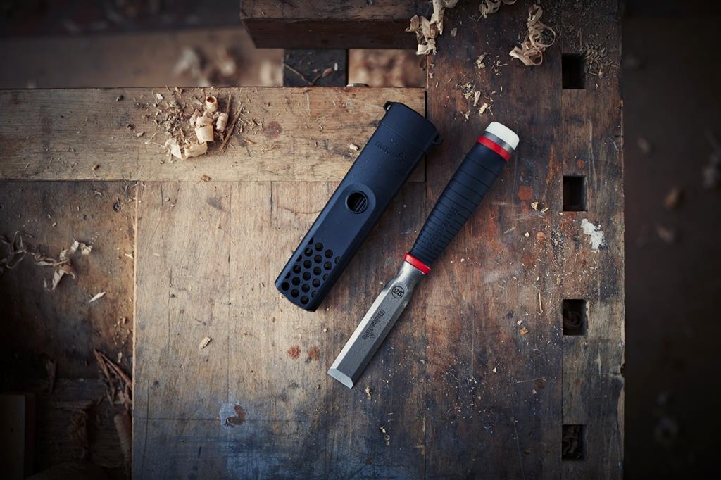 Miniatuur van Hultafors beitel gesmeed met vervangbare kop HDC 25 met holster 265x25mm (390273)