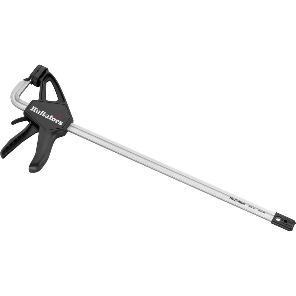 Miniatuur van Hultafors eenhands lijmklem met snelspanner gesmeed QCX 45 zwart 450mm/95mm (521453)