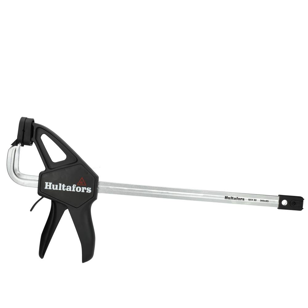 Miniatuur van Hultafors eenhands lijmklem met snelspanner gesmeed QCX 30 zwart 300mm/95mm (521303)