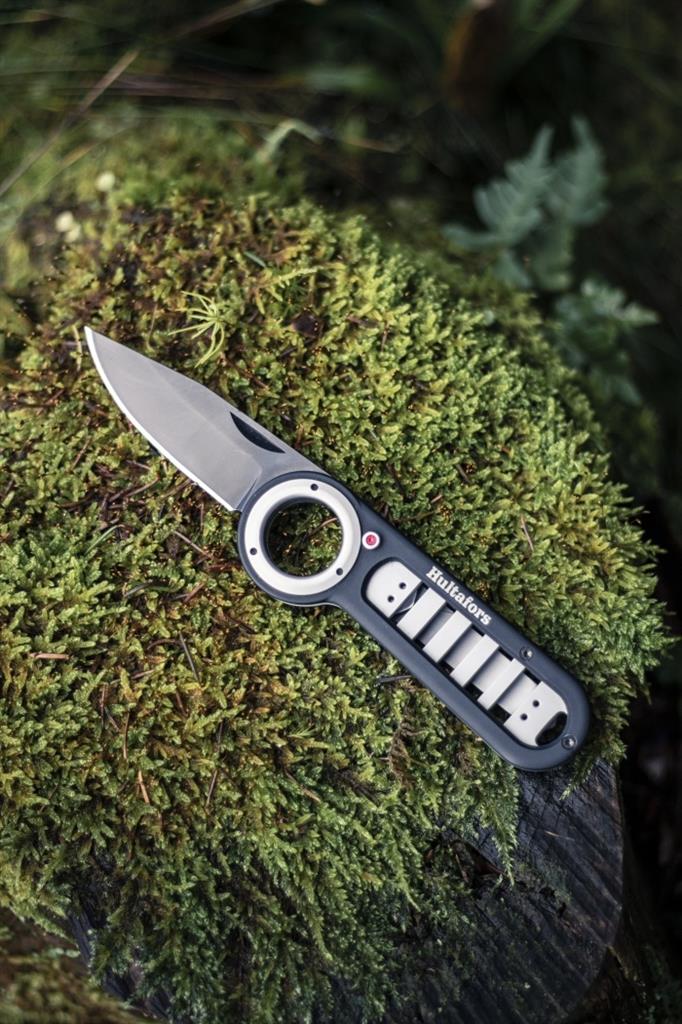 Miniatuur van Hultafors outdoor gecoat RVS vouwmes OKF 70/188mm (380310)