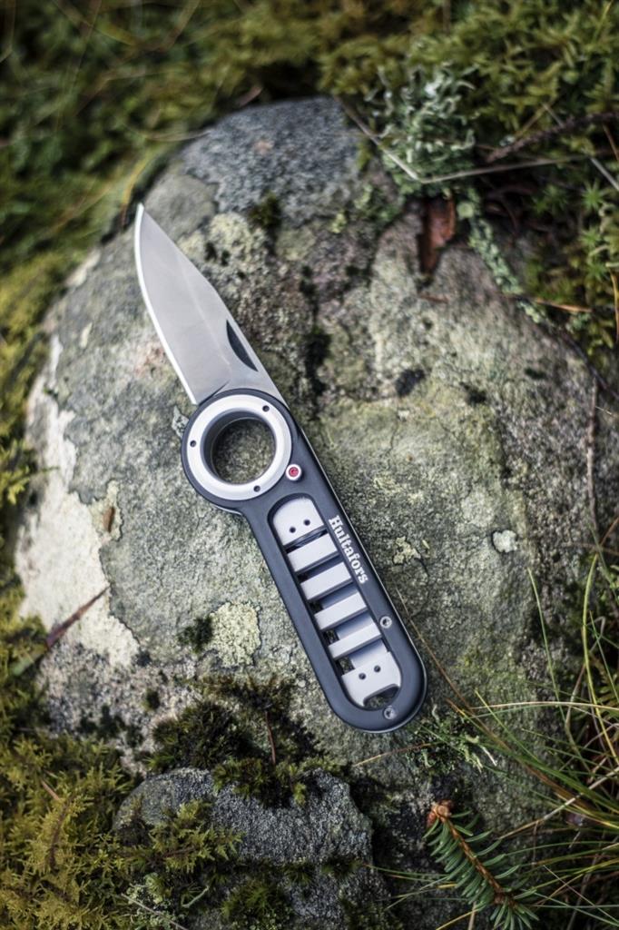 Miniatuur van Hultafors outdoor gecoat RVS vouwmes OKF 70/188mm (380310)