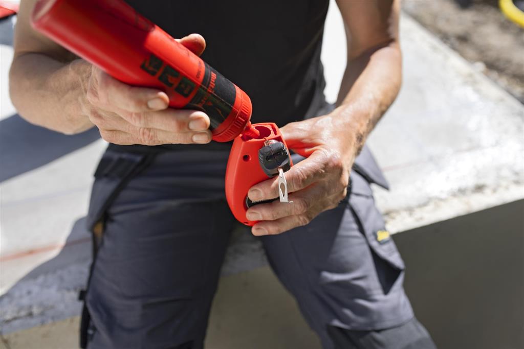 Miniatuur van Hultafors slaglijnkrijt Rood - 360 gram (652433)